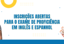 CCHL/UESPI abre inscrições para Exame de Proficiência ONLINE em Inglês e Espanhol até 15 de Janeiro de 2023